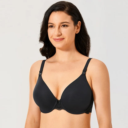 Gratlin – soutien-gorge d'allaitement sans couture à armatures, pour femmes enceintes, en dentelle avec os, Lingerie