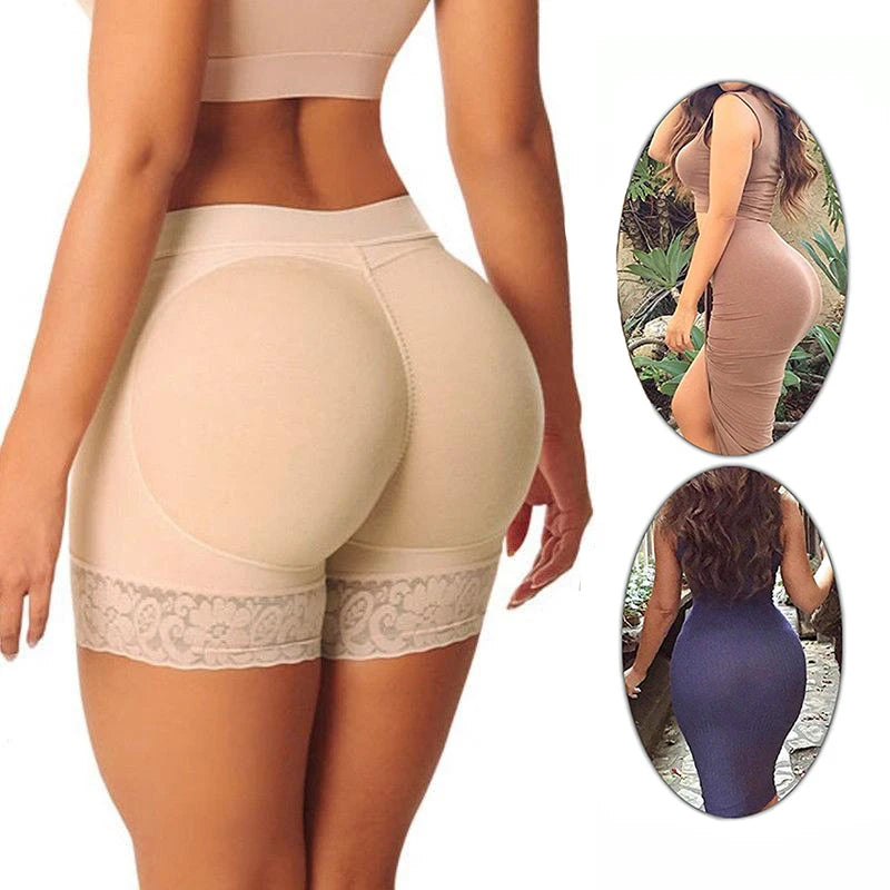 SMDPPWDBB Butt Lifter Shapewear Waist Trainer Shorts Hip Enhancer Body Shapers Underwear Women Tummy Control Panties Lace Black