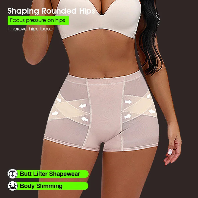 SMDPPWDBB Butt Lifter Shapewear Waist Trainer Shorts Hip Enhancer Body Shapers Underwear Women Tummy Control Panties Lace Black