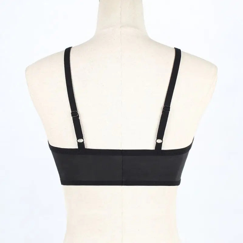 Femmes bustier tubulaire dentelle Camisole cache-coeur soutien-gorge Bandeau mince Sexy couleur unie réservoirs sous-vêtements dame fille Sexy Wrap body