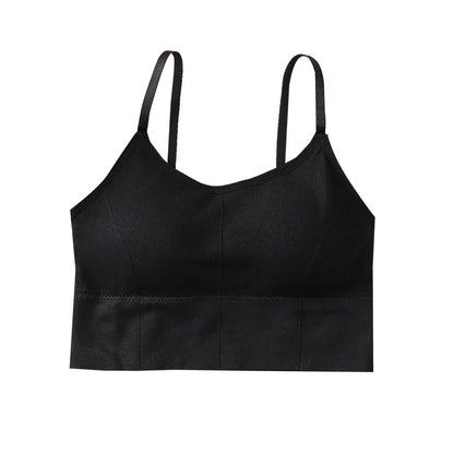 Seamless Bras ผู้หญิงกีฬา Bra Gym Push Up Bralette เสื้อกั๊ก Elastic Brassiere ผู้หญิงฟิตเนส Gym ชุดชั้นใน Bra Top