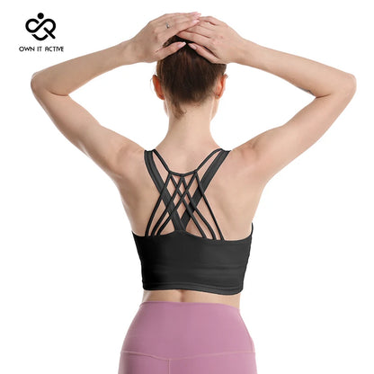 Fitness Yoga Bra Running Sexy Lady Sportswear Sports Top Sport Bra Gym Workout Yoga Sports Wear Active Tank For Women P388