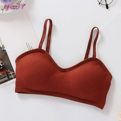 Women Sexy Bras For Invisible Push Up Lingerie Padded Bralette Wrap Top Bra Bustier Female Underwear