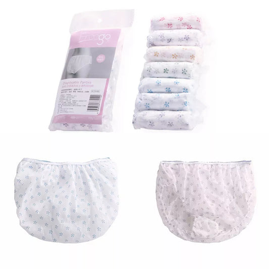 7PCS Cotton Pregnant Disposable Underwear Panties Prenatal Postpartum Panties