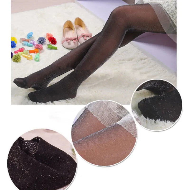 1PC Women Girls  Color Tights Female Shiny Pantyhose Fashion Lady Sexy Anti Hook Stockings Colorful