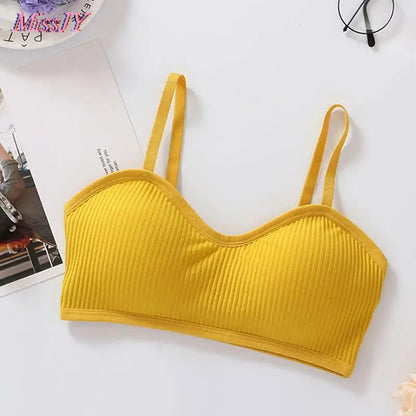 Women Sexy Bras For Invisible Push Up Lingerie Padded Bralette Wrap Top Bra Bustier Female Underwear