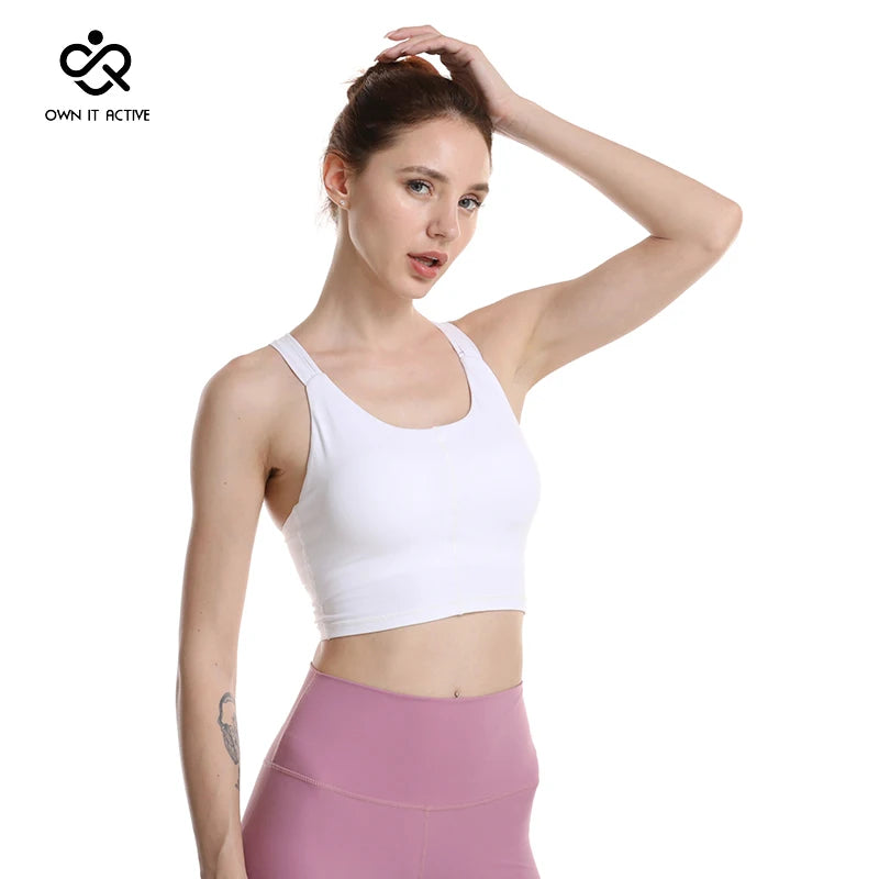 Fitness Yoga Bra Running Sexy Lady Sportswear Sports Top Sport Bra Gym Workout Yoga Sports Wear Active Tank For Women P388