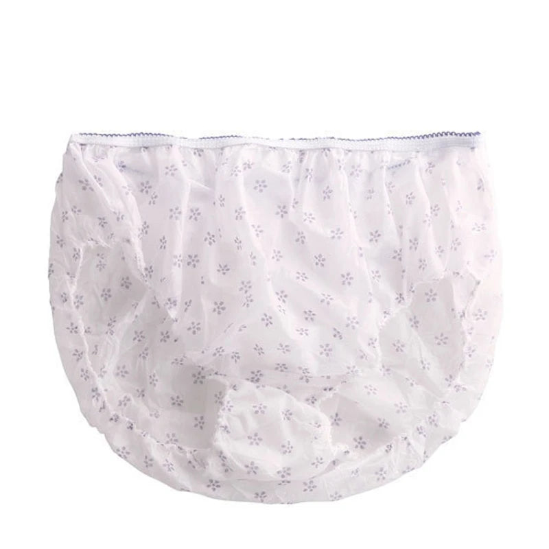 7 pièces coton enceinte jetable culotte de sous-vêtements slips prénatal post-partum caleçons