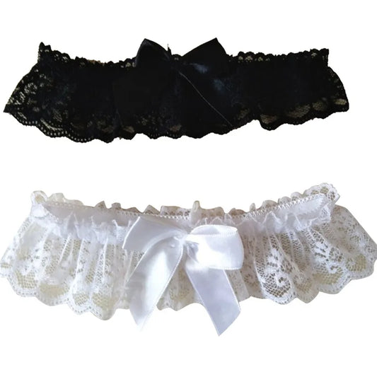 New Fashion Bow Lace Wedding Garter Toss Garter Wedding Garter Belt Bridal Lingerie White Garter Wedding Accessories