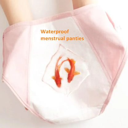 Panties for Menstruation Women Period Underwear 4 Layer High Waist Cotton Plus Size Heavy Flow Absorbency Culotte Menstruelle