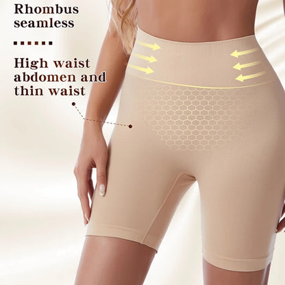 ไม่มีรอยต่อกางเกงเอวสูงกางเกงสตรีหลังคลอด Body Shaper Comfort Boxer กางเกงกระโปรงกางเกงขาสั้น