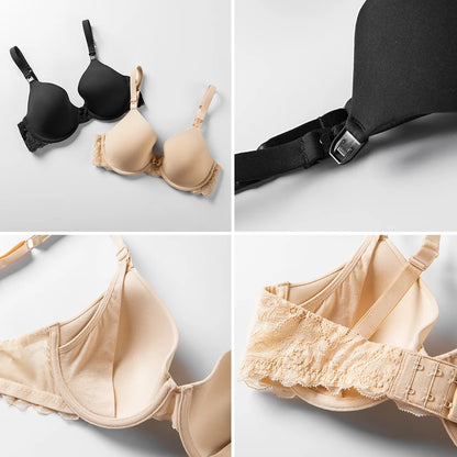 Gratlin – soutien-gorge d'allaitement sans couture à armatures, pour femmes enceintes, en dentelle avec os, Lingerie