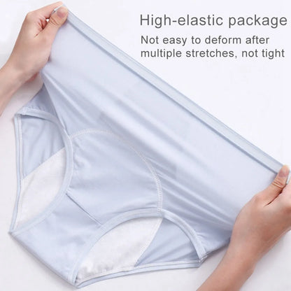 Menstruation Panties for Women High Waist Leakproof Thin Underwear Ladies Menstrual Period Breathable Hygiene Underpants