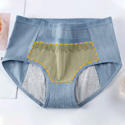 New Cotton Menstrual Panties Women Periods Leak Proof Monthly Menstruation Sexy Panty Female Lady Briefs Underwear With Pocket