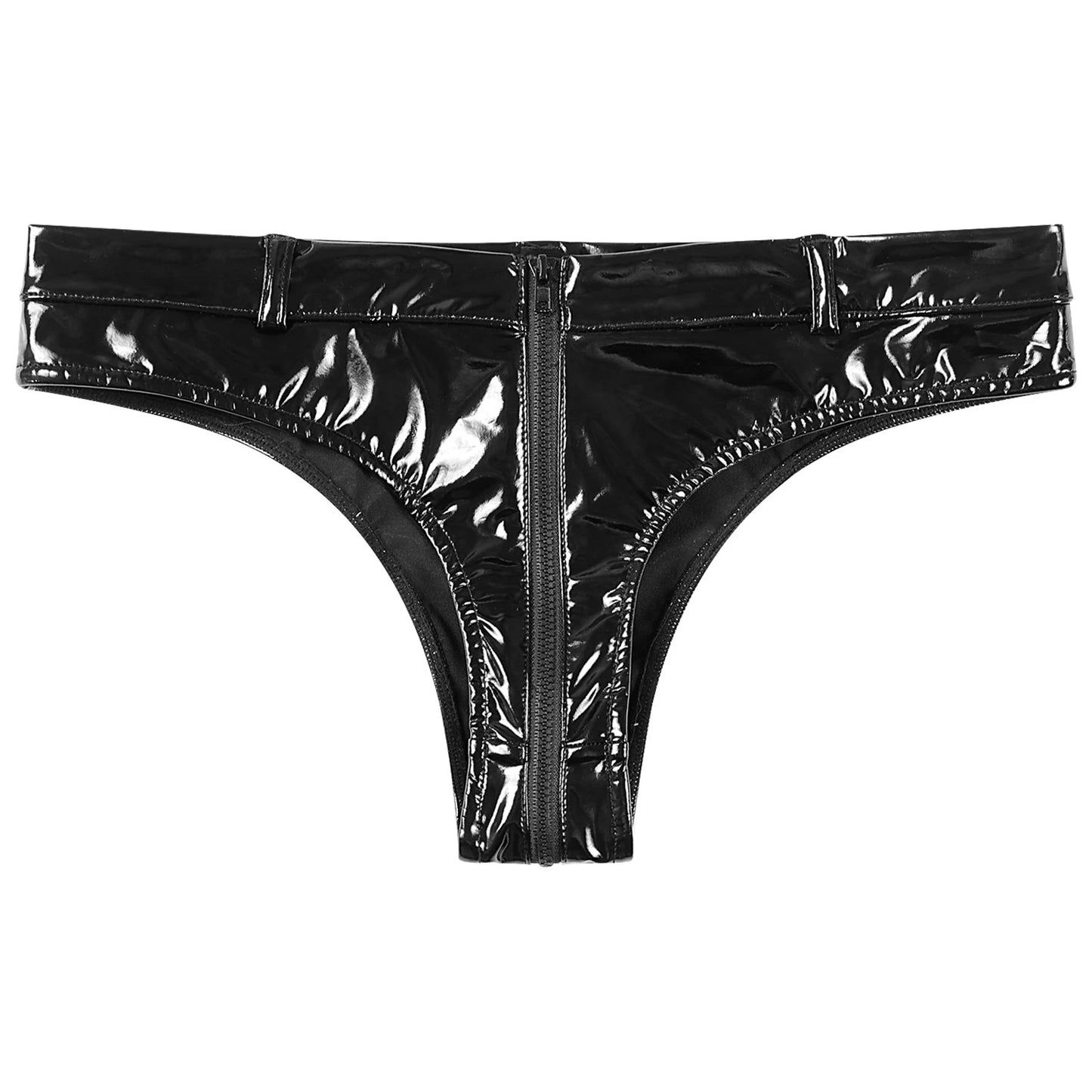 High Quality PVC Leather Mini Sexy Shorts Low Waist Women Faux Leather Night Club Dance Wear Hot Female Bermuda Feminina