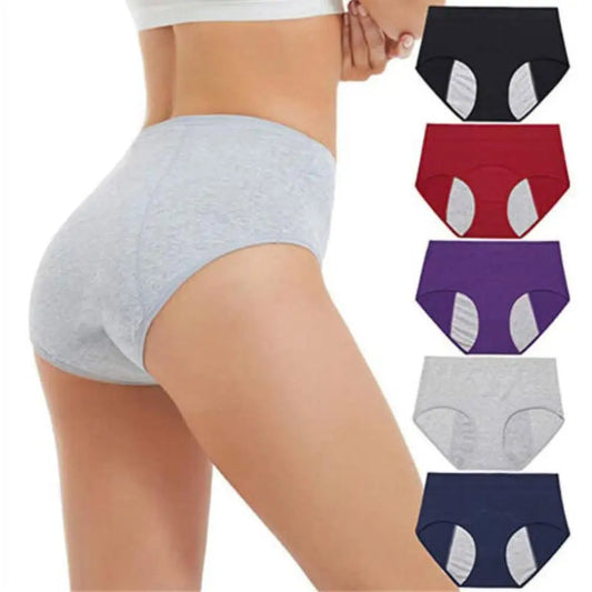 Panties For Menstruation Cotton Physiological Period Leak Proof Menstrual Panties Women High Waist Culotte Underwear Sexy Briefs