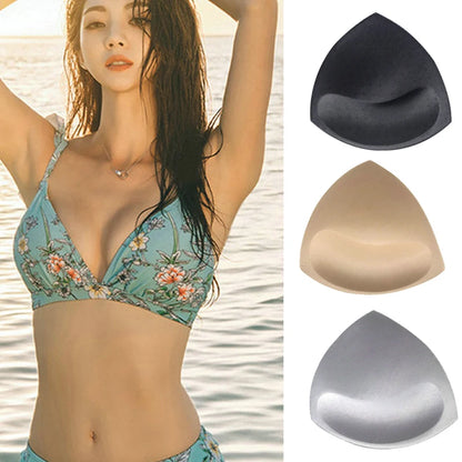 Woman Chest Enhancers Bra Foam Insert Chest Cup Intimates Accessories Sponge Breast Push Up Bras Padding Underwear Tools