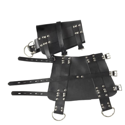 หนัง Bdsm Bobdage ชุด Hang Foot Harness Fetisch หนัง Restraints ผู้ใหญ่เกม Suspension Sm ของเล่นของเล่นสำหรับผู้ใหญ่คู่รัก