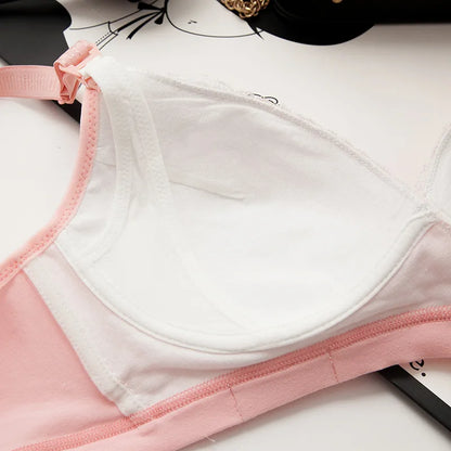 Wirefree Nursing Clothing Cotton Breastfeeding Bra for Pregnant Women Pregnancy Sleep Underwear Soutien Gorge Allaitement bras