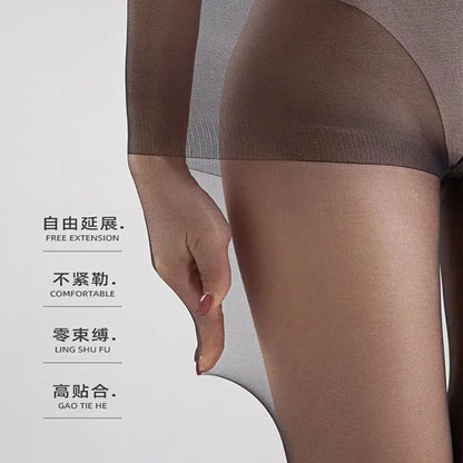 Plus Size Pantyhose for Women Skin Leggings Female Tights Thin Summer Big Seamless Pantyhoses Hosiery Ladies Stockings Sexy