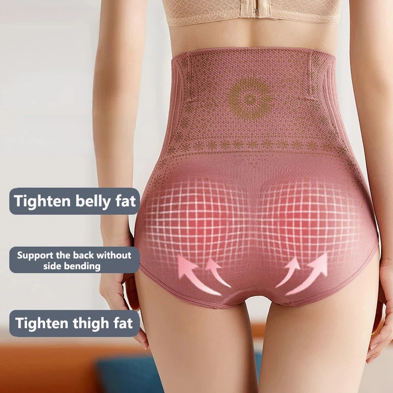 สูงเอวกางเกงหลังคลอดผู้หญิงหน้าท้องสะโพกยกกางเกง Skinny Body Shaping กางเกง PLUS ขนาด Breathable ชุดชั้นใน