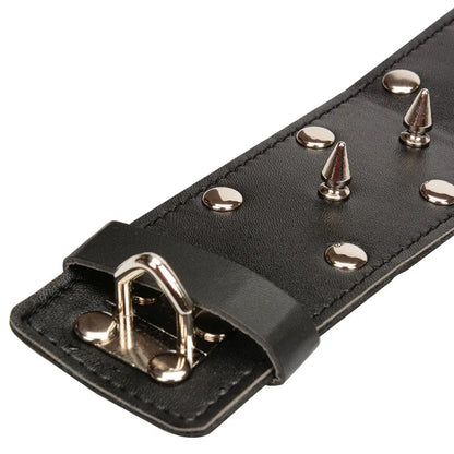 Spike Rivet Bondage Collar Chain Traction Bdsm Bondage Restraint  Fetish Slave Femdom Adult Games Erotic Toys For Couples