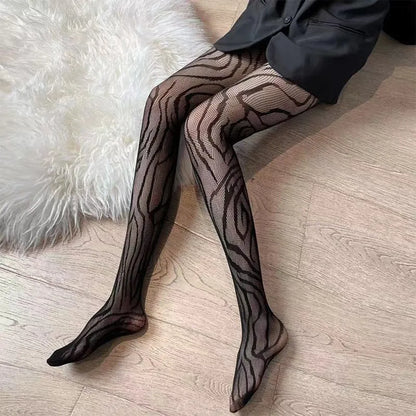 New Women's Sexy Patterned Fishnet Pantyhose Slim Legs Long Mesh Socks Fish Net Nylon Tights Ladies Transparent Body Stockings