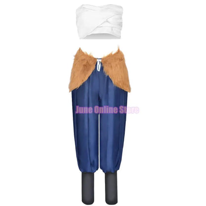 Costume de Cosplay Anime Hashibira Inosuke, uniforme Inosuke, perruque, masque de cochon, tenue d'halloween pour femmes