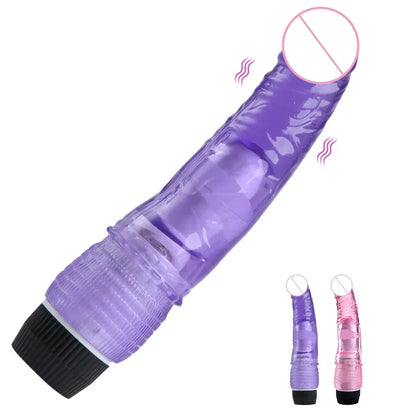 Dildo G Spot Vibrator สำหรับผู้หญิง Magic Wand การสั่นสะเทือนช่องคลอดนวดหญิง Clitoris Stimulator Masturbator เพศของเล่นผู้ใหญ่ 18