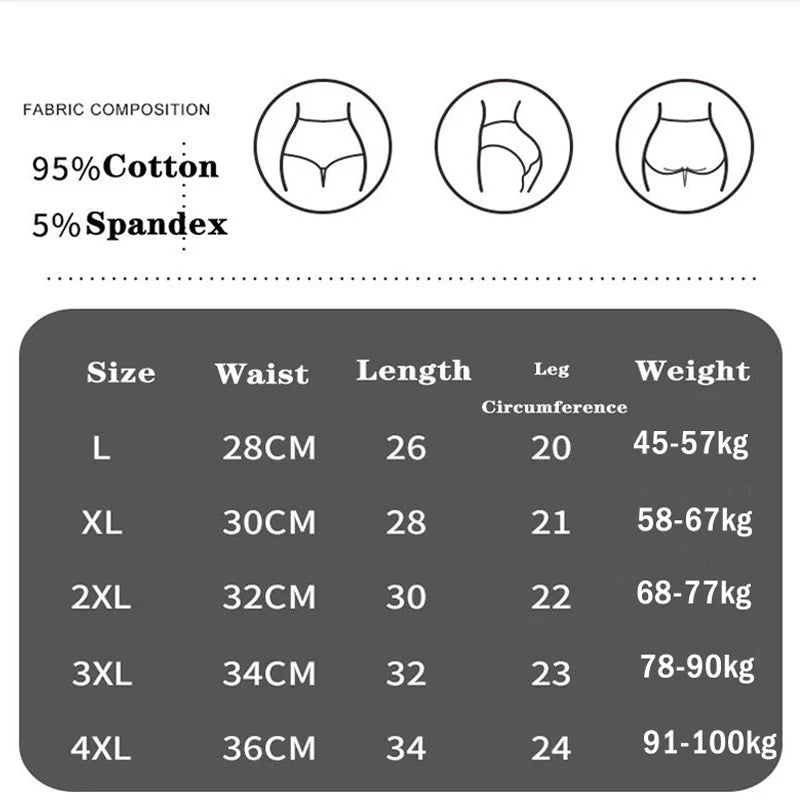 L-4XL culottes en coton pour femmes grande taille sous-vêtements culottes abdominales hautes slips femmes filles culotte de récupération post-partum