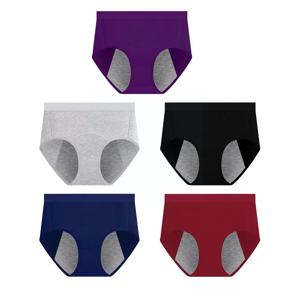 Panties For Menstruation Cotton Physiological Period Leak Proof Menstrual Panties Women High Waist Culotte Underwear Sexy B S3H4