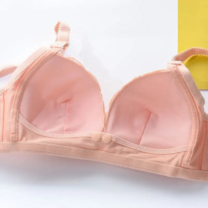 Maternity Bra ฟรีปิดด้านหน้าให้นมบุตร Bra หญิงตั้งครรภ์ Sleeping Bras Maternity Bra