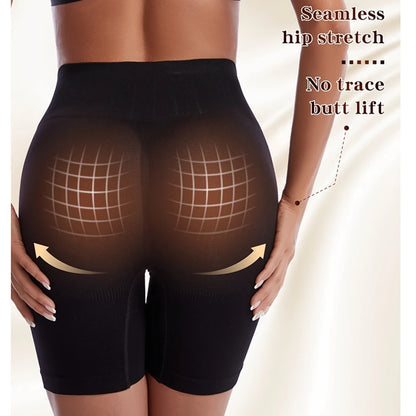 ไม่มีรอยต่อกางเกงเอวสูงกางเกงสตรีหลังคลอด Body Shaper Comfort Boxer กางเกงกระโปรงกางเกงขาสั้น