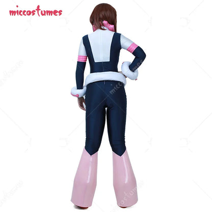 Costume de Cosplay de héros d'anime pour femmes, avec pièce de taille et tour de cou