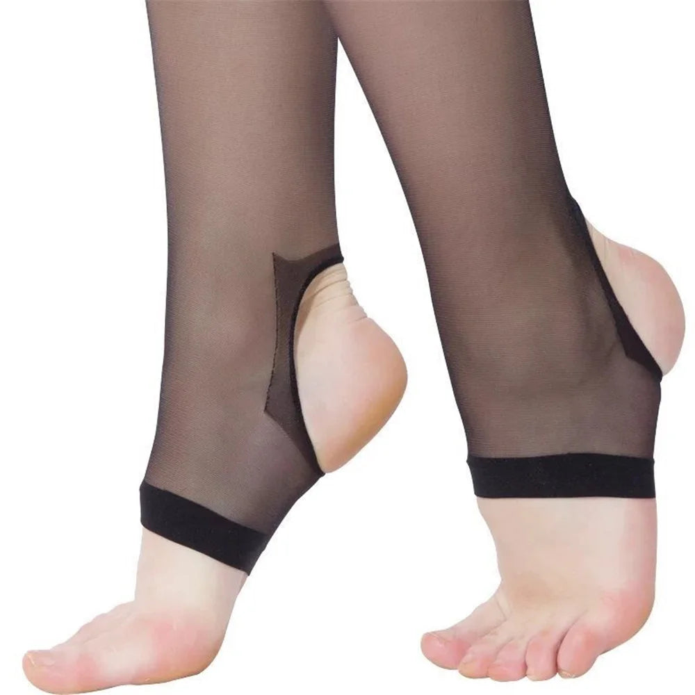 MwOiiOwM bout ouvert Sexy dame Nylon Spandex collants bas Sexy femmes collants bas Transparent Long pour le printemps automne