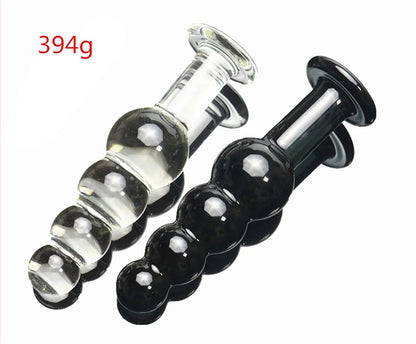 Glass Large Crystal Butt Plug Big Ball Butt Plug Dildo Masturbation Adult Sex Toys Men and Women