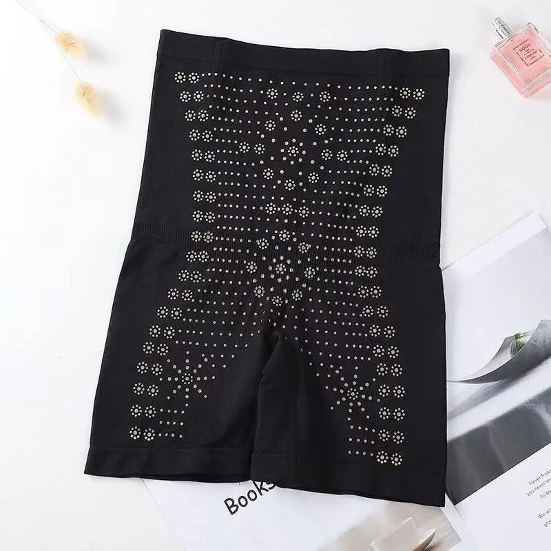 Elastic High Waist Body Shaper Panties Hip Lift Abdomen Elastic Tight Panties Postpartum Recovery Shaper Pants Boxer Panties