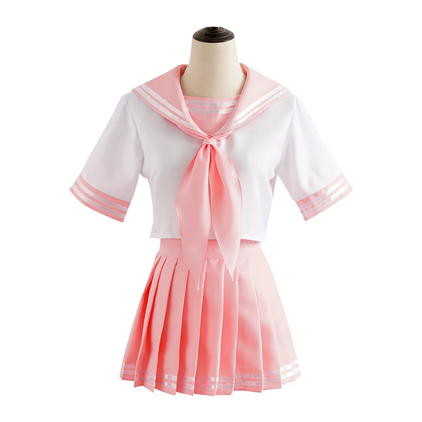 Fate Apocrypha Astolfo Cosplay Costumes Anime Japanese Student School Sailor Uniform Woman Halloween Carnival Dress Maid Outfit