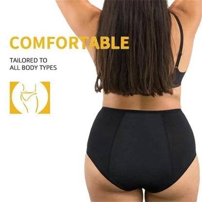 2023 New High Waist Leak Proof Panties L-8XL Large Size Ladies Underwear Menstruation Period Anti Leak Women Underpants