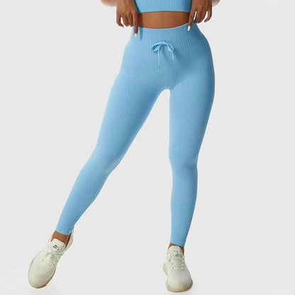 Yoga Pants Women Leggings For Fitness Seamless Leggings Sport Women Fitness Tights Drawstring Leggings Gym Clothing Sweatpants