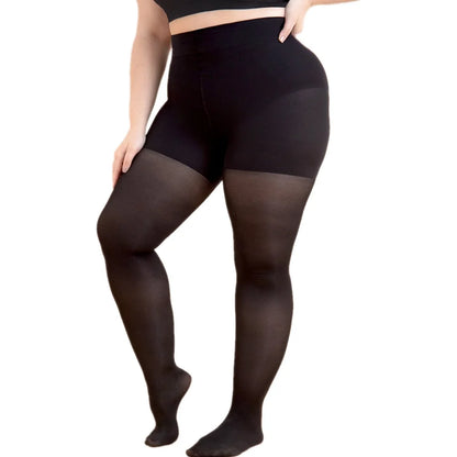 New 40D Women Black PLUS SIZE S-3XL CONTROL TOP Shaping Tights，Ladies confort Lift hip nylon Hosiery Pantyhose