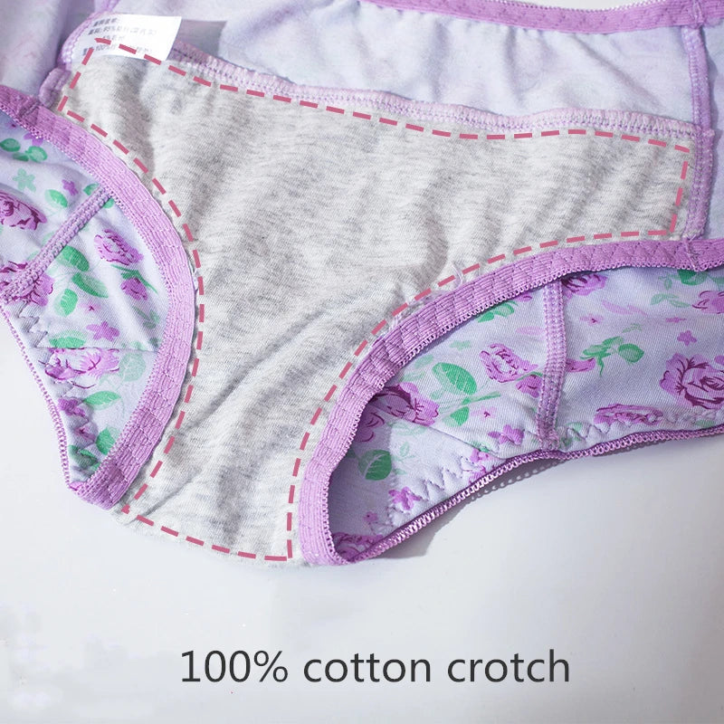 Women Menstrual Panties Cotton Period Panties Underwear Leak Proof Girl Menstrual Underwear Physiological Pants for Menstruation