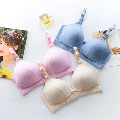 Wirefree พยาบาลเสื้อผ้า Cotton Bra ให้นมบุตรสำหรับหญิงตั้งครรภ์การตั้งครรภ์ Breast Sleep ชุดชั้นใน Soutien Gorge Allaitement