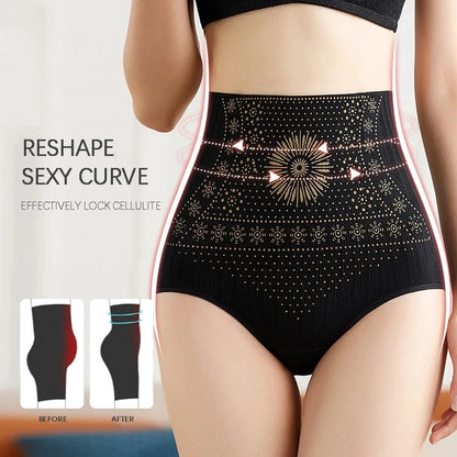 สูงเอวกางเกงหลังคลอดผู้หญิงหน้าท้องสะโพกยกกางเกง Skinny Body Shaping กางเกง PLUS ขนาด Breathable ชุดชั้นใน