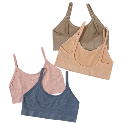 ผู้หญิงไม่มีรอยต่อ Bra Tops ด้านบนต่ำกลับ Bra Wrap Top ชุดชั้นในเซ็กซี่ชุดชั้นใน Backless Comfort ห่อหน้าอก Bandeau Bras