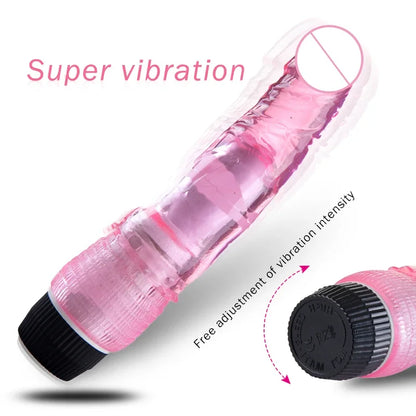 Dildo G Spot Vibrator สำหรับผู้หญิง Magic Wand การสั่นสะเทือนช่องคลอดนวดหญิง Clitoris Stimulator Masturbator เพศของเล่นผู้ใหญ่ 18