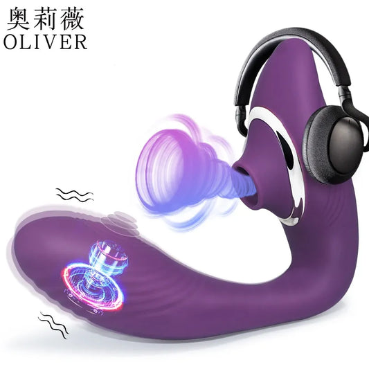 Clit Sucking Vagina Sucker Vibrator for Women Oral Clitoris Vacuum Nipple Stimulator Sex Toys for Adults Masturbator Product